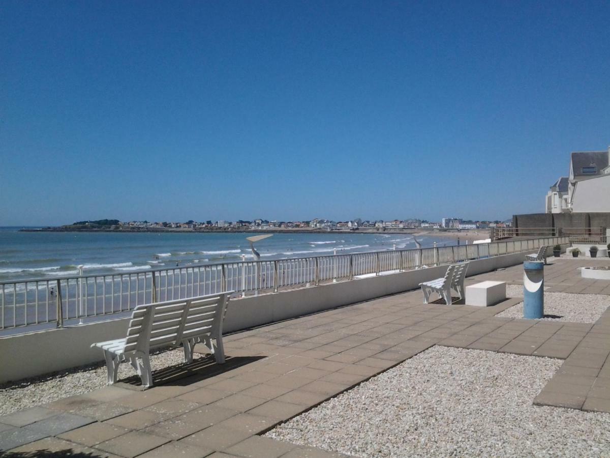 Residence La Garenne A La Grande Plage, Vue Mer, Piscine Et Parking Prive, 6 Personnes 圣吉尔-克鲁瓦德维 外观 照片